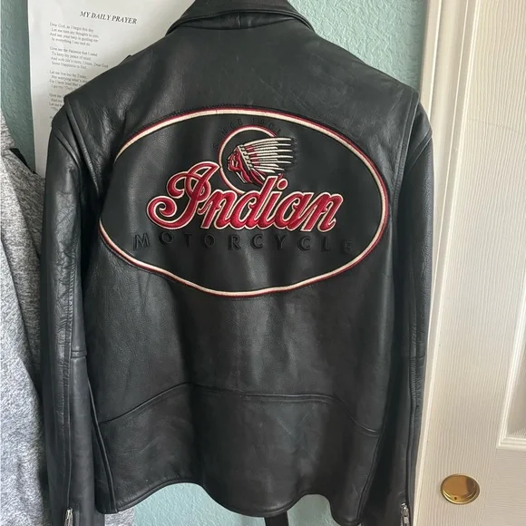 Genuine leather jacket lrg real leather